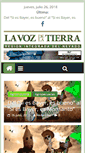 Mobile Screenshot of lavozdelatierra.com.ar